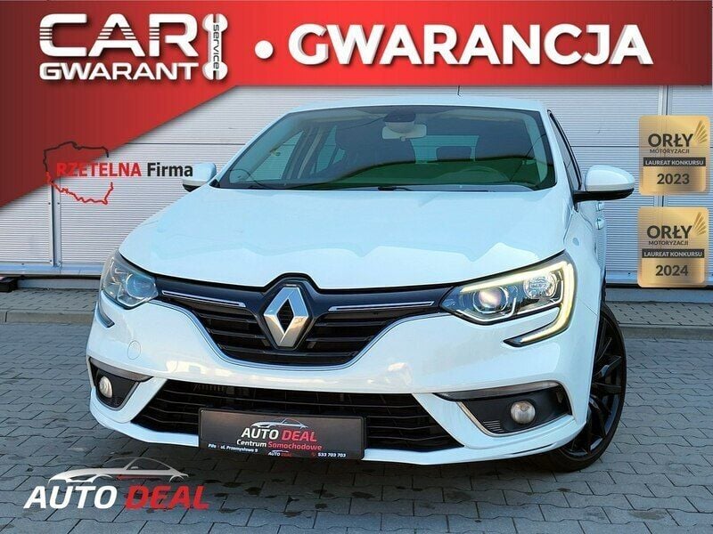 Biały (metalik, perła) Używany 2016 Renault Mégane III Hatchback | 29 900 zł (Drogi) - Obraz 1/4