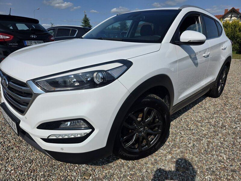 Biały (metalik) Używany 2016 Hyundai Tucson SUV | 59 900 zł (Uczciwa cena) - Obraz 1/4
