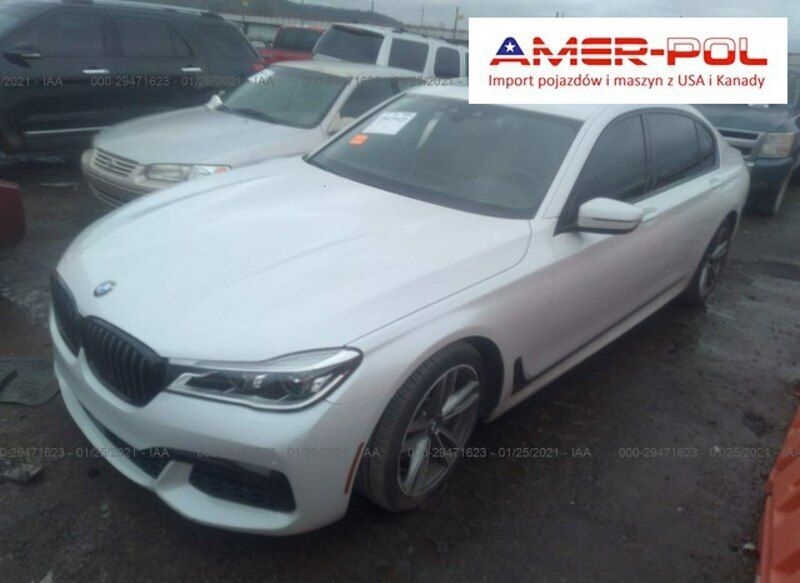 Używany BMW 750 445 KM (327 kW) 2017 Biały Sedan/Limuzyna