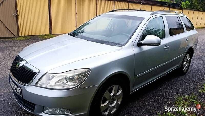 Srebrny Używany 2008 Skoda Octavia Kombi | 11 800 zł (Uczciwa cena) - Obraz 1/4