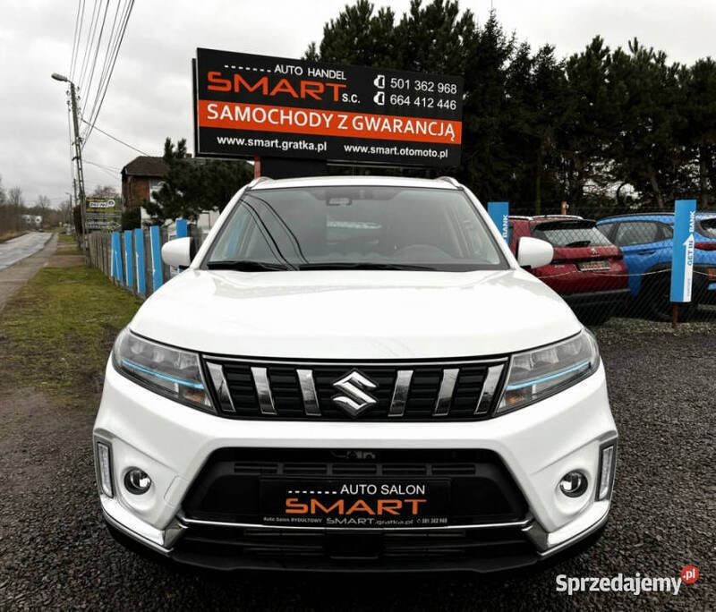 Biały Używany 2022 Suzuki Vitara SUV | 89 900 zł (Uczciwa cena) - Obraz 1/4