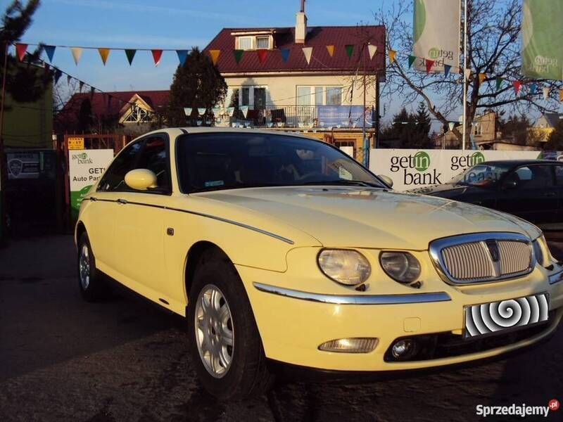 Używany Rover 75 2000 Żółty Sedan/Limuzyna