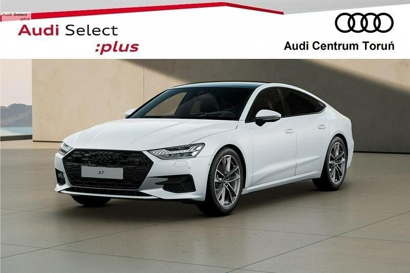 Biały Używany 2024 Audi A7 Ambiente Hatchback | 279 900 zł (Drogi) - Obraz 1/4