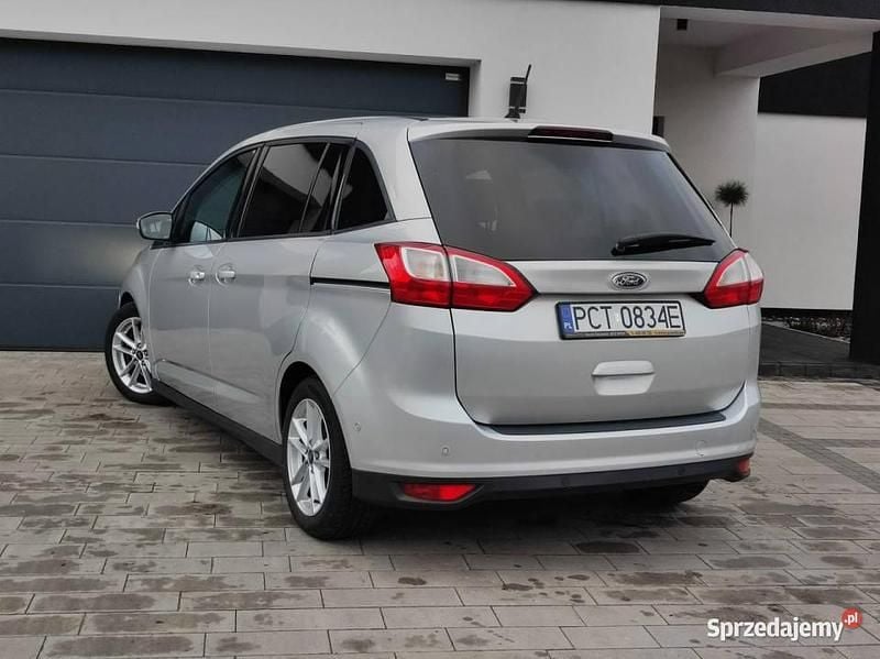 Używany Ford Grand C-Max 150 KM (110 kW) 2017 Srebrny Minivan