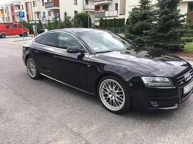 Czarny Używany 2011 Audi A5 Sportback S-Line Sedan/Limuzyna | 44 800 zł - Obraz 1/4