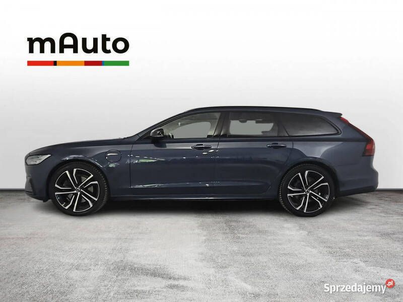 Niebieski Używany 2021 Volvo V90 R-Design Kombi | 179 900 zł (Drogi) - Obraz 1/4