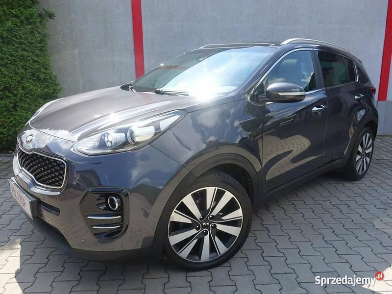 Grafitowy Używany 2016 Kia Sportage SUV | 55 900 zł (Uczciwa cena) - Obraz 1/4