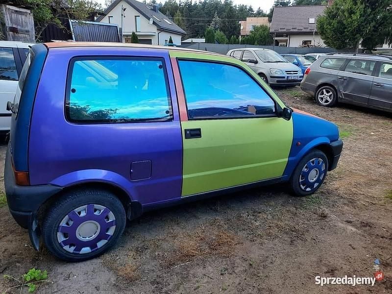 Używany Fiat Cinquecento 1994 Srebrny Hatchback