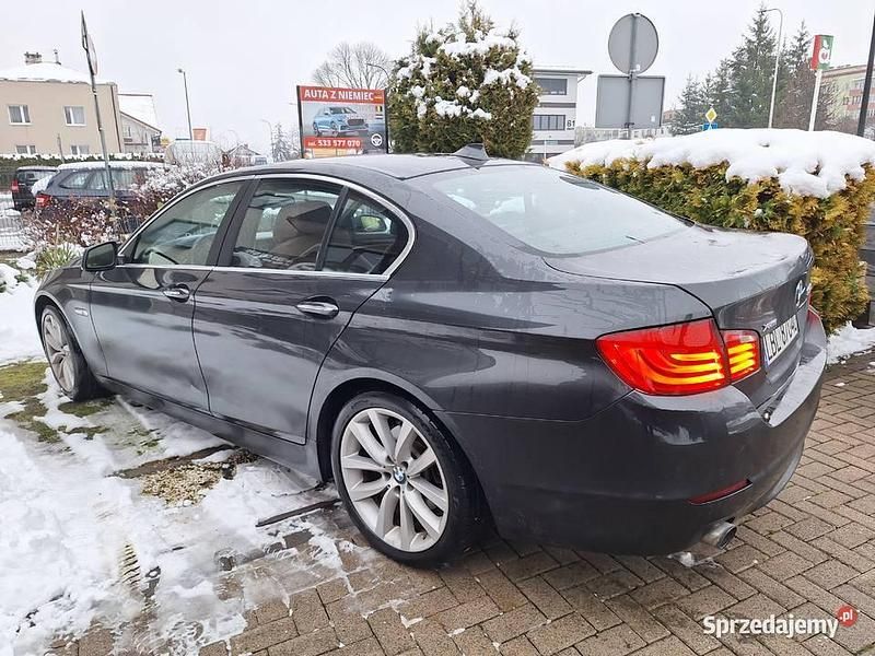 Używany BMW 535 Sport Line 2013 Czarny Sedan/Limuzyna