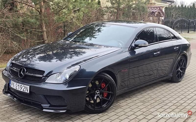 Niebieski Używany 2007 Mercedes CLS63 AMG AMG Coupe | 89 900 zł - Obraz 1/4