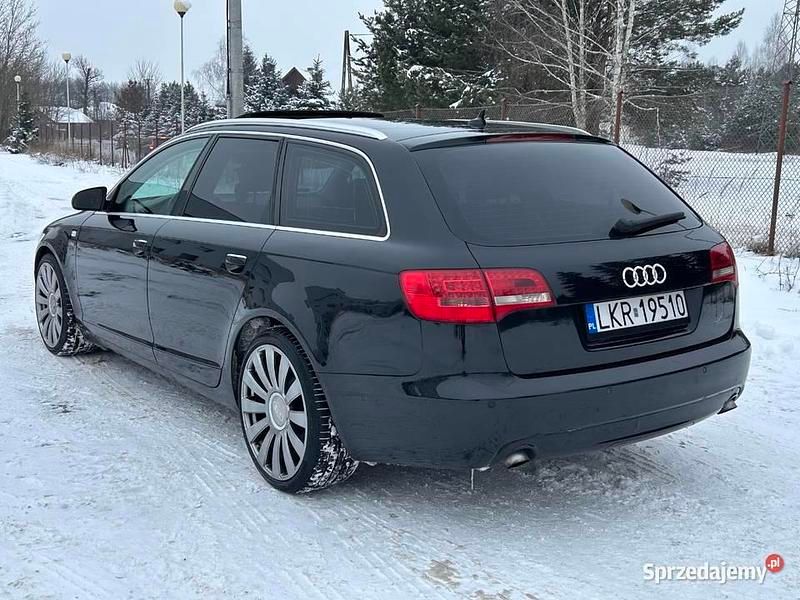 Czarny Używany 2005 Audi A6 S-Line Kombi | 14 500 zł (Uczciwa cena) - Obraz 1/4