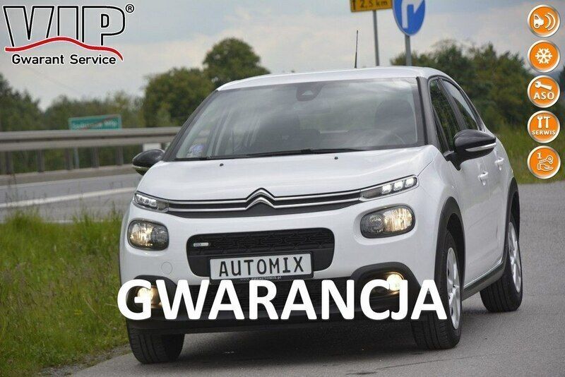 Biały Używany 2018 Citroën C3 Hatchback | 31 100 zł (Uczciwa cena) - Obraz 1/4