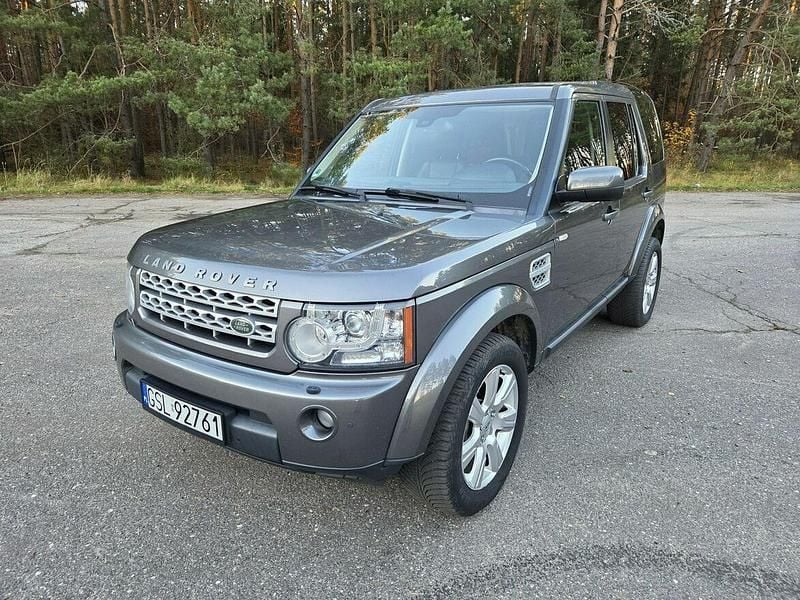 Szary Używany 2013 Land Rover Discovery 4 SUV | 62 900 zł - Obraz 1/4