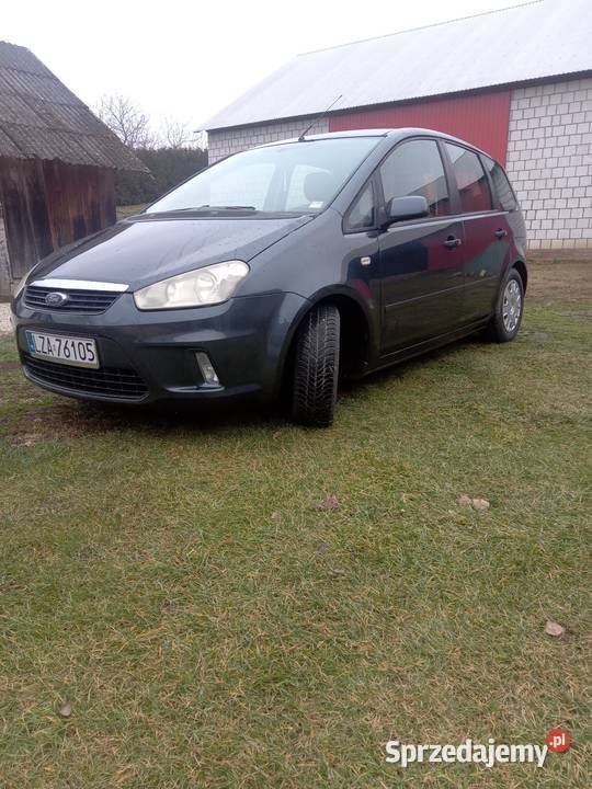 Grafitowy Używany 2007 Ford C-MAX Minivan | 9500 zł (Uczciwa cena) - Obraz 1/4