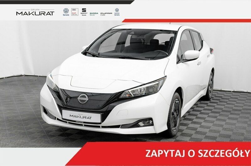 Biały (metalik) Używany 2022 Nissan Leaf Acenta Hatchback | 74 850 zł (Uczciwa cena) - Obraz 1/4