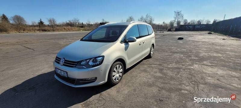 Używany VW Sharan Highline 2014 Szary Minivan