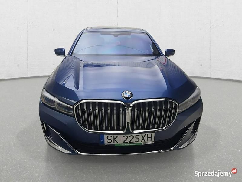 Niebieski Używany 2021 BMW 740 Sedan/Limuzyna | 240 360 zł - Obraz 1/4