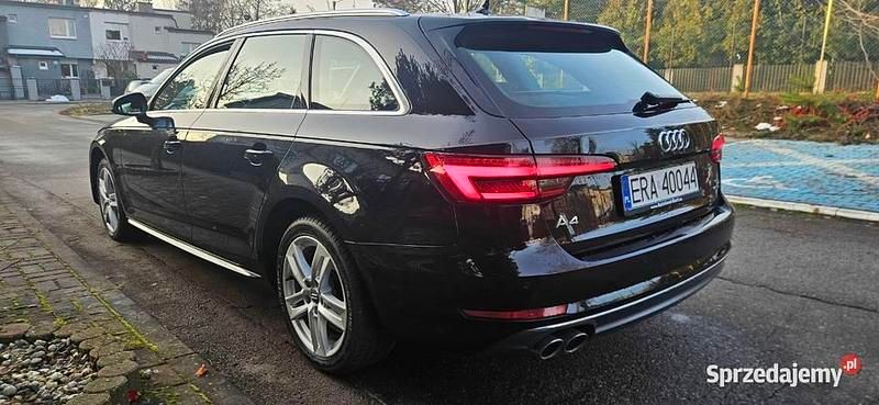 Czarny Używany 2016 Audi A4 Sport Kombi | 49 900 zł (Uczciwa cena) - Obraz 1/4