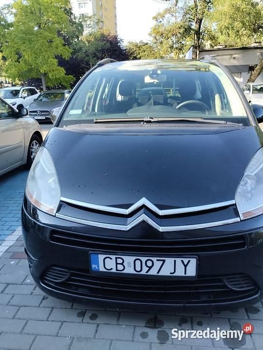 Czarny Używany 2008 Citroën C4 Picasso Minivan | 8000 zł (Uczciwa cena) - Obraz 1/4