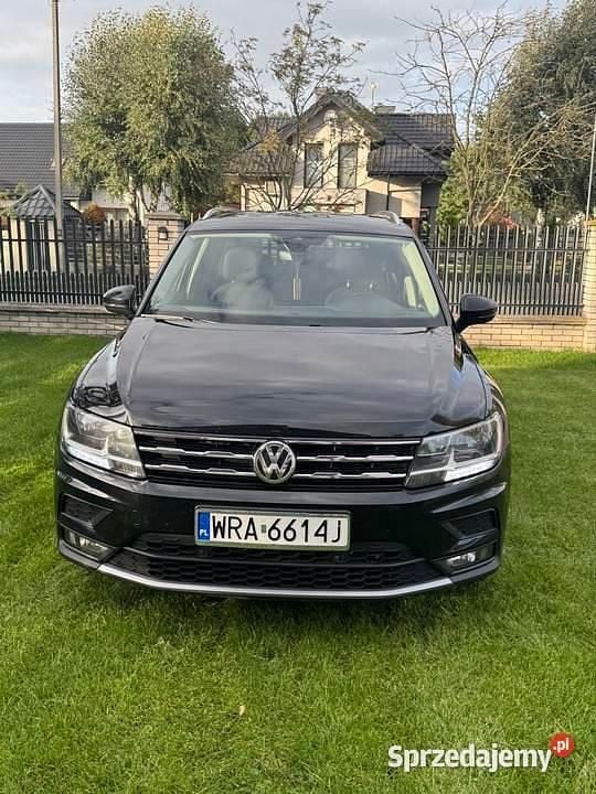 Czarny Używany 2018 VW Tiguan Allspace SUV | 69 900 zł - Obraz 1/4