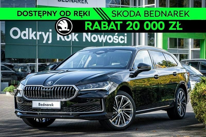 Nowe Skoda Superb LAURIN & KLEMENT 2025 Czarny Sedan/Limuzyna