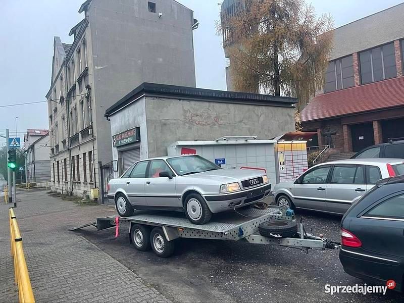 Srebrny Używany 1992 Audi 80 Sedan/Limuzyna | 9999 zł - Obraz 1/4