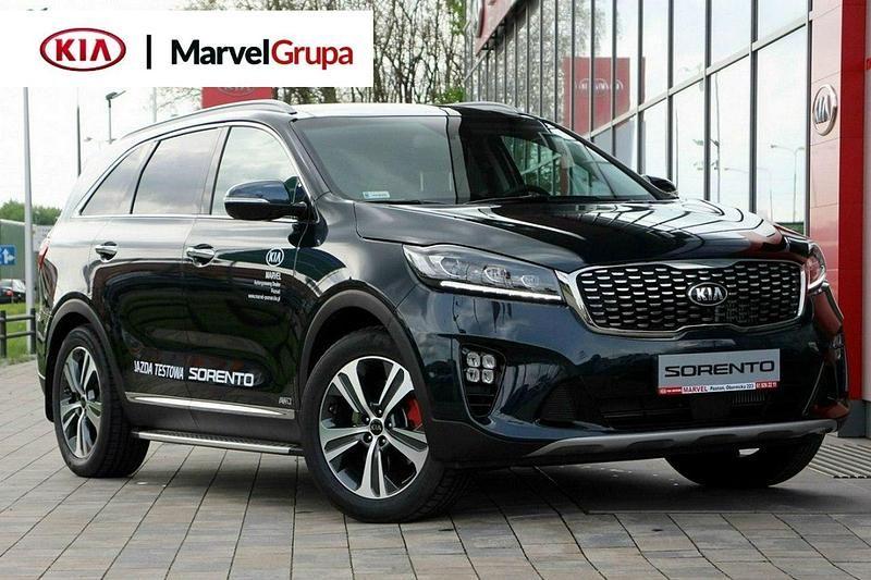 Niebieski ciemny (metalik) Używany 2017 Kia Sorento GT-Line SUV | 179 900 zł - Obraz 1/1