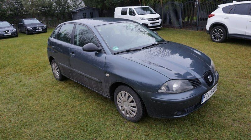 Używany Seat Ibiza 75 KM (55 kW) 2004 Szary Hatchback