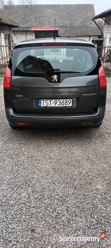 Grafitowy Używany 2011 Peugeot 5008 Minivan | 20 900 zł (Drogi) - Obraz 1/4