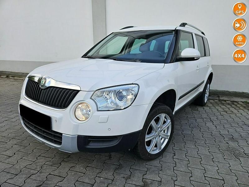 Biały Używany 2010 Skoda Yeti SUV | 22 789 zł - Obraz 1/4