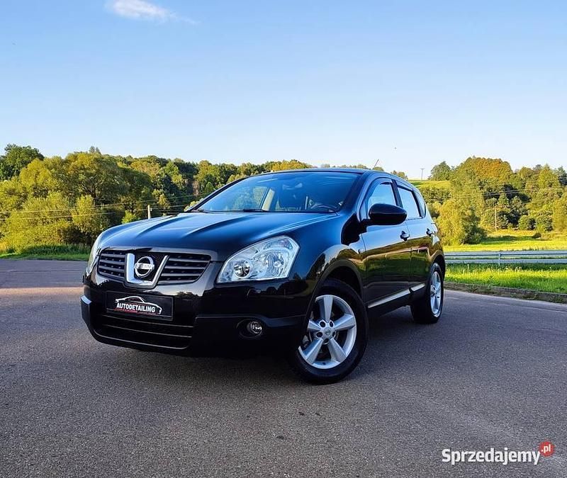 Czarny Używany 2007 Nissan Qashqai SUV | 22 500 zł (Uczciwa cena) - Obraz 1/4