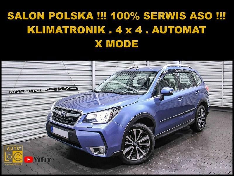 Niebieski (metalik) Używany 2016 Subaru Forester SUV | 45 555 zł (Uczciwa cena) - Obraz 1/4
