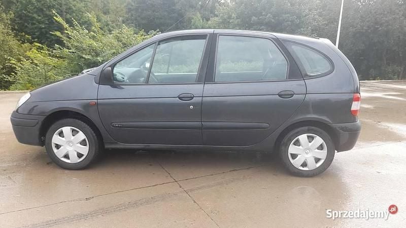 Szary Używany 2002 Renault Scénic Minivan | 3600 zł - Obraz 1/4