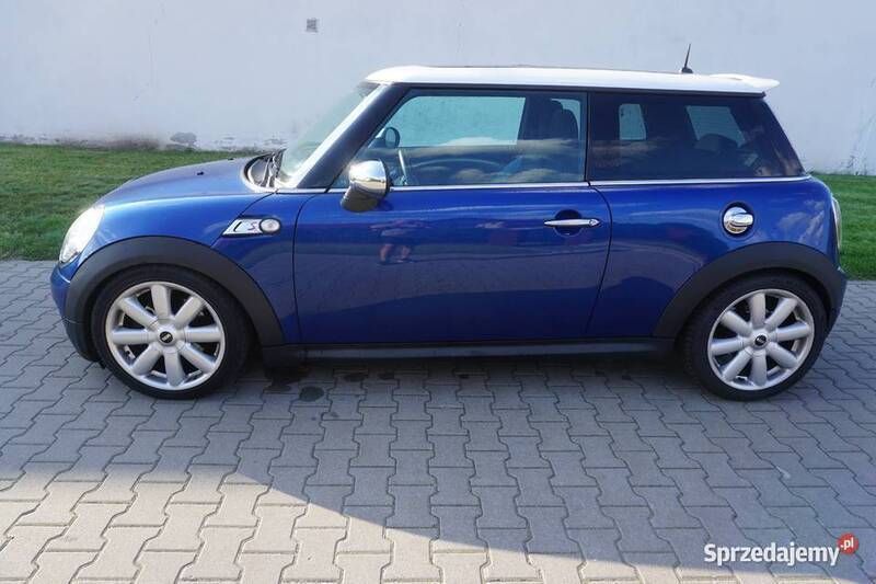 Niebieski Używany 2007 Mini Cooper S Hatchback | 26 900 zł - Obraz 1/4