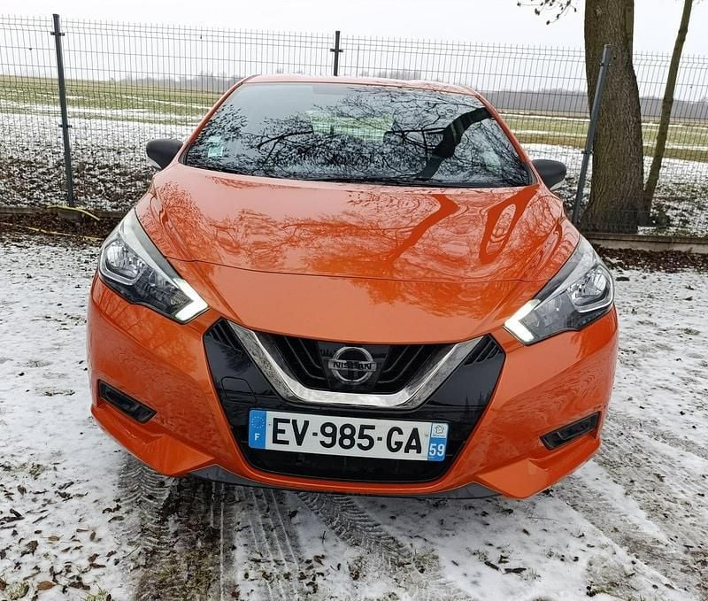 Pomarańczowy Używany 2018 Nissan Micra Hatchback | 17 999 zł - Obraz 1/4