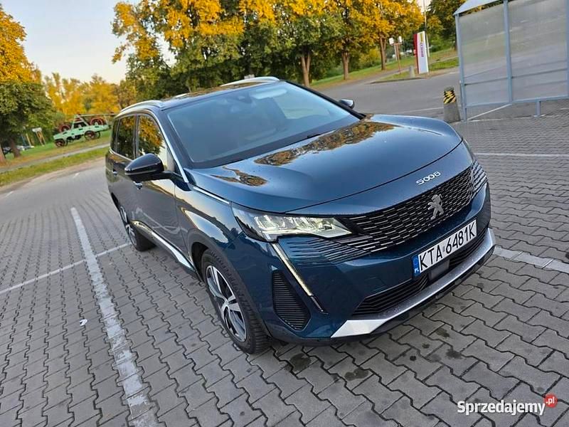 Granatowy Używany 2021 Peugeot 5008 Minivan | 109 000 zł (Drogi) - Obraz 1/2