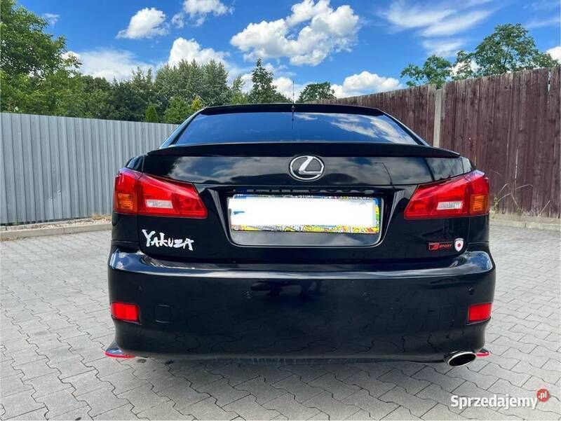 Używany Lexus IS220d 2008 Czarny Sedan/Limuzyna