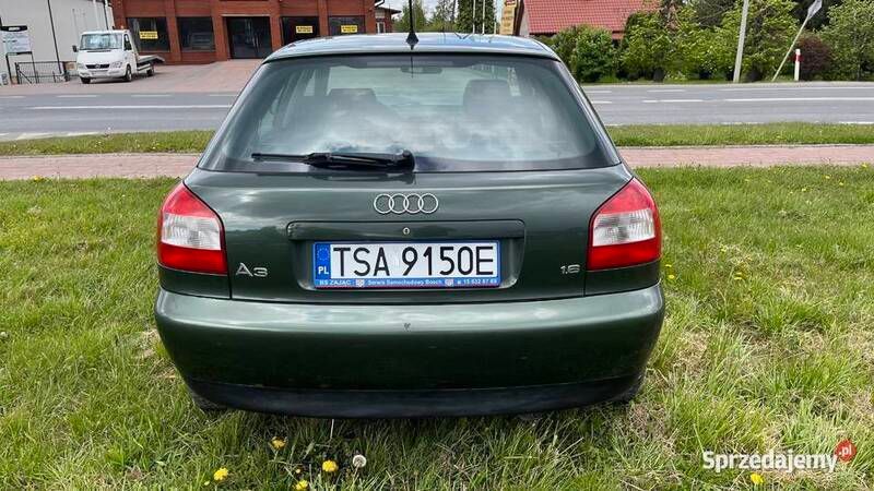 Używany Audi A3 102 KM (75 kW) 2001 Zielony Sedan/Limuzyna