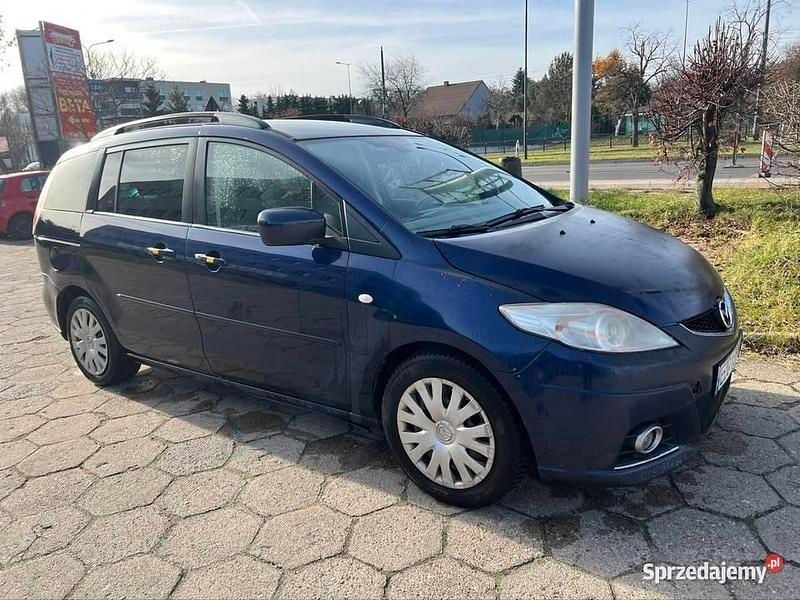 Używany Mazda 5 2008 Granatowy Minivan