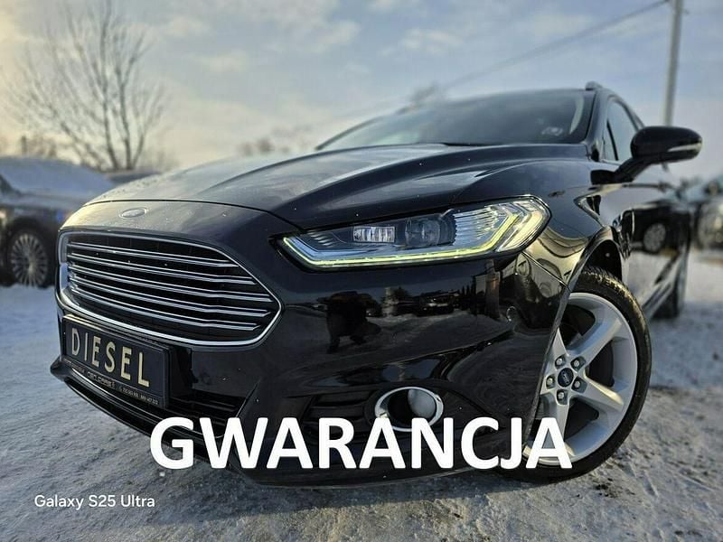 Czarny (metalik, perła) Używany 2017 Ford Mondeo Kombi | 43 999 zł (Dobra cena) - Obraz 1/4
