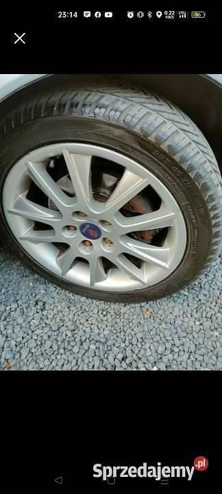 Używany Saab 9-5 2008 Srebrny Sedan/Limuzyna