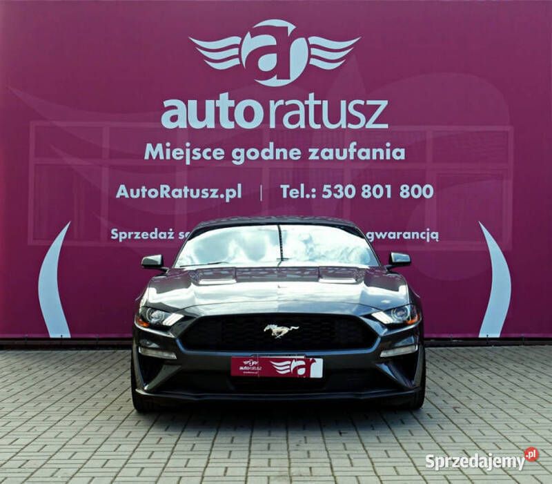 Grafitowy Używany 2018 Ford Mustang Coupe | 95 900 zł (Uczciwa cena) - Obraz 1/4
