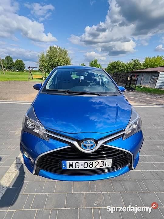 Niebieski Używany 2014 Toyota Yaris Hybrid Hatchback | 29 900 zł - Obraz 1/4