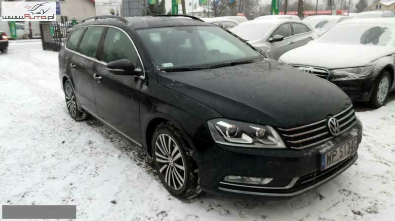 Czarny (metalik) Używany 2014 VW Passat Sedan/Limuzyna | 69 000 zł (Drogi) - Obraz 1/4