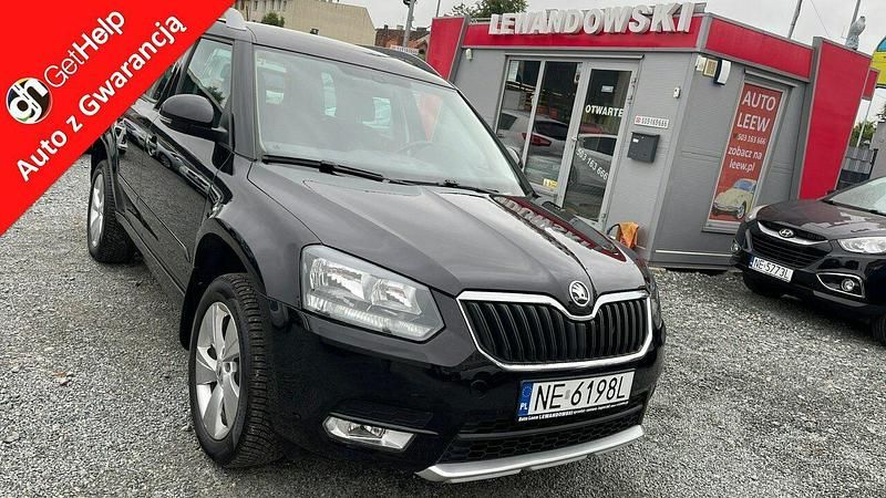 Czarny Używany 2014 Skoda Yeti SUV | 44 900 zł (Dość drogi) - Obraz 1/4