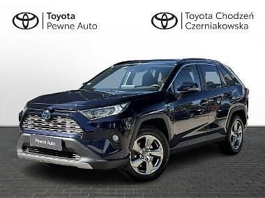 Niebieski (metalik) Używany 2021 Toyota RAV4 Hybrid Comfort SUV | 139 900 zł (Uczciwa cena) - Obraz 1/4