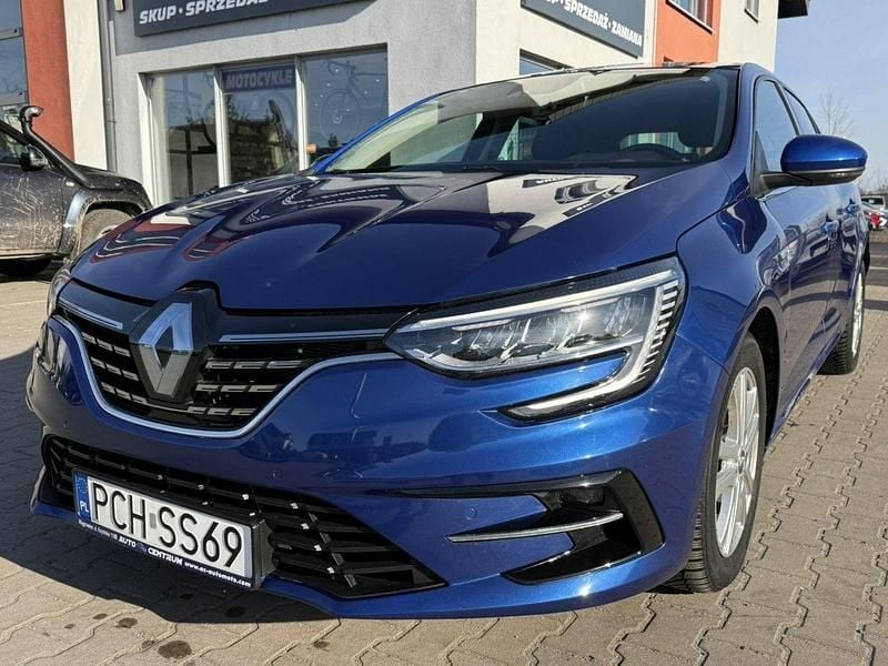 Używany Renault Mégane IV 115 KM (84 kW) 2021 Niebieski (metalik, perła) Hatchback