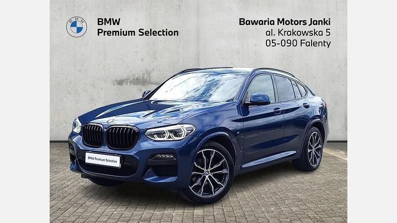 Phytonic blue metallic metalizowany Używany 2020 BMW X4 Shadowline SUV | 179 900 zł (Drogi) - Obraz 1/3