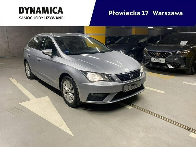 Srebrny Używany 2018 Seat Leon ST Style Kombi | 54 900 zł - Obraz 1/4