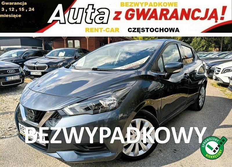 Szary Używany 2021 Nissan Micra Hatchback | 47 900 zł (Uczciwa cena) - Obraz 1/4